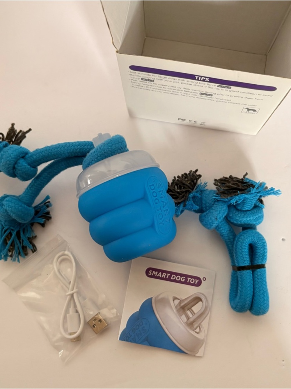 Interactive Smart Dog Toy Motion Activated Squeaky Bark Daily Training Timer - Picture 10 of 10